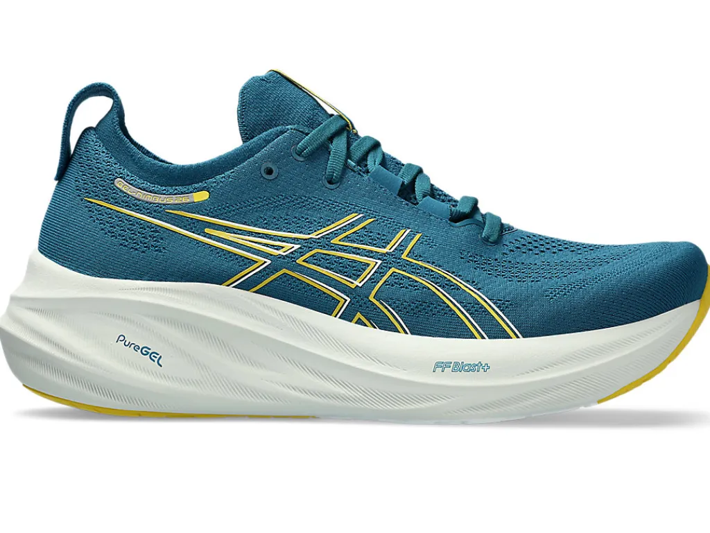gelnimbus__0-14.webp ASICS GEL-NIMBUS™ | Hardloopschoenen>GEL-NIMBUS 26 Evening Teal/Light Mustard