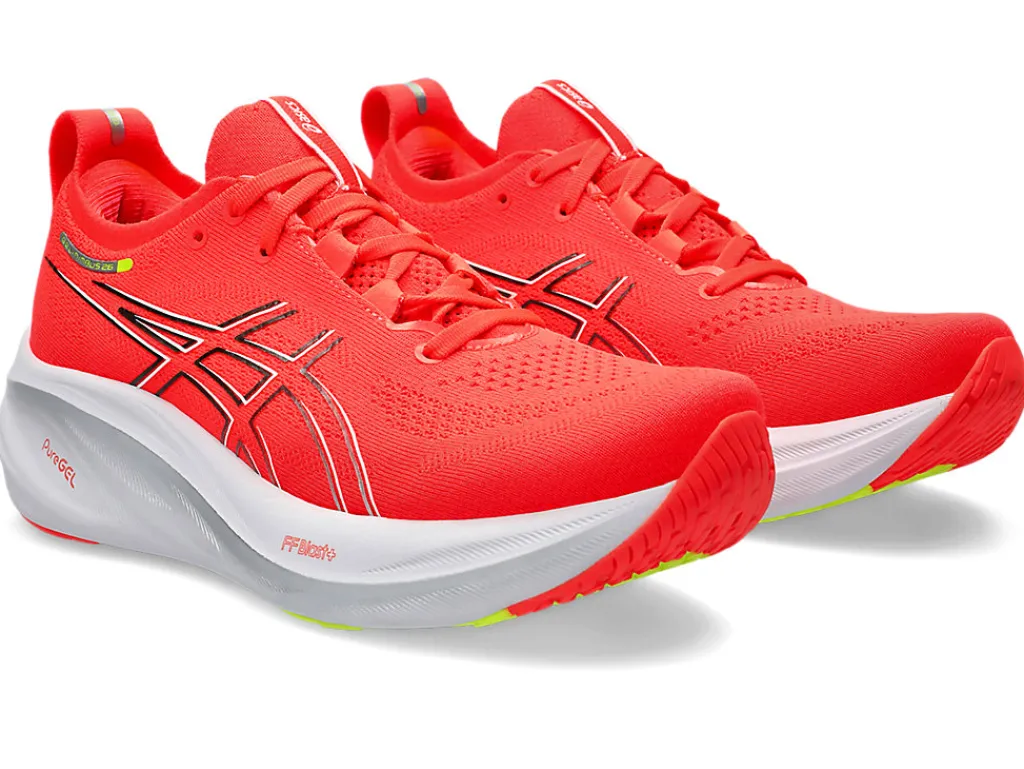 gelnimbus__1-3.webp ASICS GEL-NIMBUS™ | Hardloopschoenen>GEL-NIMBUS 26 Sunrise Red/Pure Silver