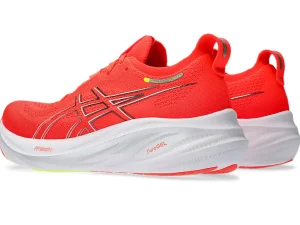 ASICS GEL-NIMBUS™ | Hardloopschoenen>GEL-NIMBUS 26 Sunrise Red/Pure Silver