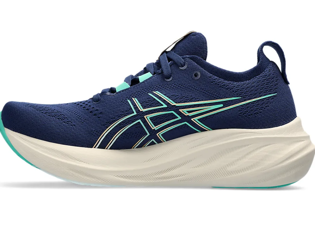 gelnimbus__3-4.webp ASICS GEL-NIMBUS™ | Hardloopschoenen>GEL-NIMBUS 26 Blue Expanse/Aurora Green