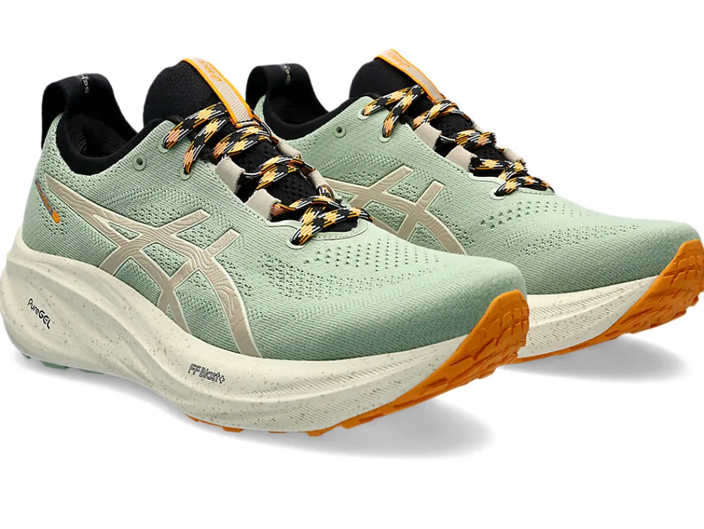 gelnimbus__tr_1.webp ASICS GEL-NIMBUS™ | Hardloopschoenen>GEL-NIMBUS 26 TR Nature Bathing/Fellow Yellow