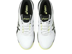 ASICS Hockey | Schoenen>GEL-PEAKE 2 White/Glow Yellow