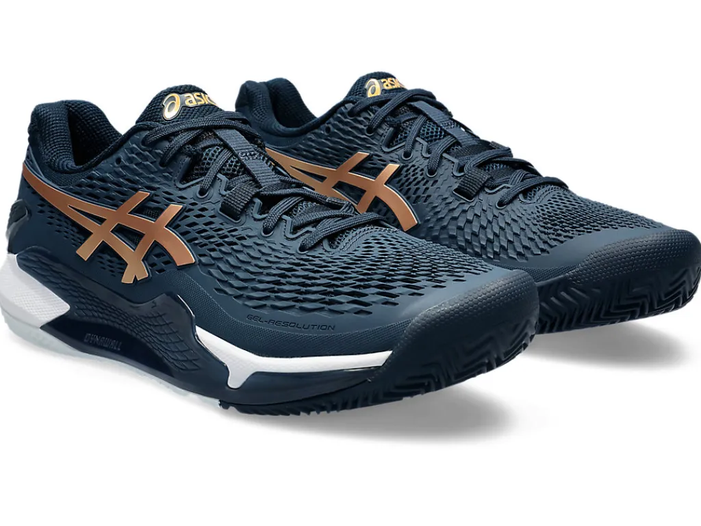 gelresolution__clay_1-2.webp ASICS GEL-RESOLUTION™ | Tennisschoenen>GEL-RESOLUTION 9 CLAY French Blue/Pure Gold