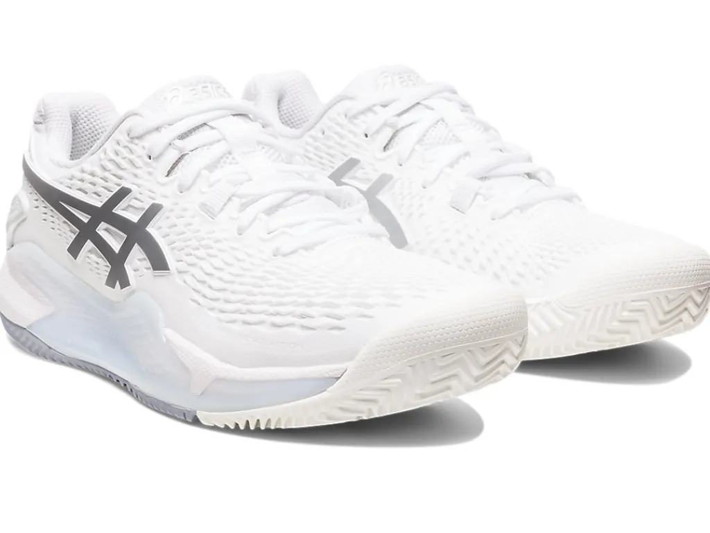 gelresolution__clay_1-8.webp ASICS GEL-RESOLUTION™ | Tennisschoenen>GEL-RESOLUTION 9 CLAY White/Pure Silver