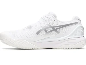 ASICS GEL-RESOLUTION™ | Tennisschoenen>GEL-RESOLUTION 9 CLAY White/Pure Silver