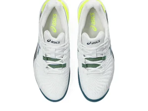 ASICS GEL-RESOLUTION™ | Tennisschoenen>GEL-RESOLUTION 9 CLAY White/Restful Teal