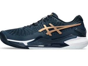 ASICS GEL-RESOLUTION™ | Tennisschoenen>GEL-RESOLUTION 9 CLAY French Blue/Pure Gold