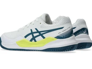 ASICS GEL-RESOLUTION™ | Tennisschoenen>GEL-RESOLUTION 9 GS CLAY White/Restful Teal