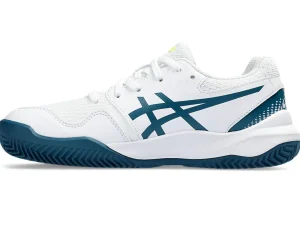 ASICS GEL-RESOLUTION™ | Tennisschoenen>GEL-RESOLUTION 9 GS CLAY White/Restful Teal