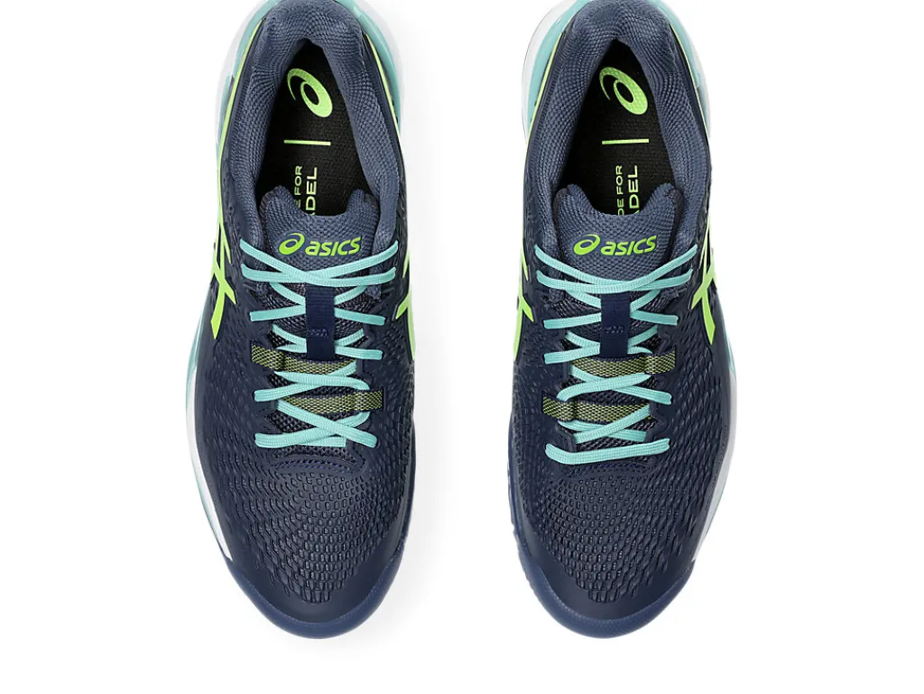 gelresolution__padel_5-1.webp ASICS Padel | Schoenen>GEL-RESOLUTION 9 PADEL Thunder Blue/Electric Lime