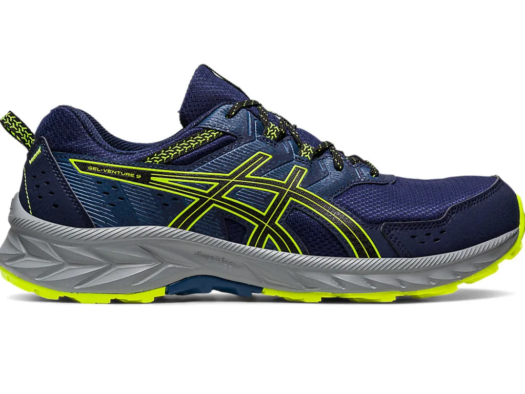 gelventure__0-1.webp ASICS Trailschoenen & wandelschoenen | Trail running>GEL-VENTURE 9 Peacoat/Safety Yellow