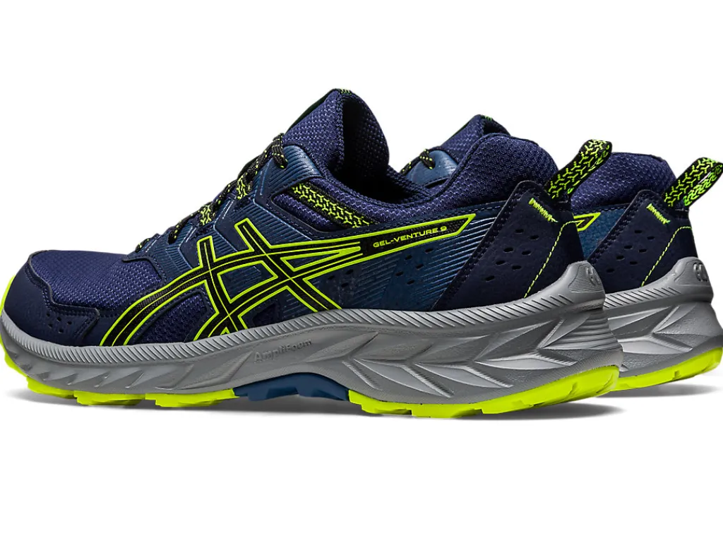 gelventure__2-1.webp ASICS Trailschoenen & wandelschoenen | Trail running>GEL-VENTURE 9 Peacoat/Safety Yellow