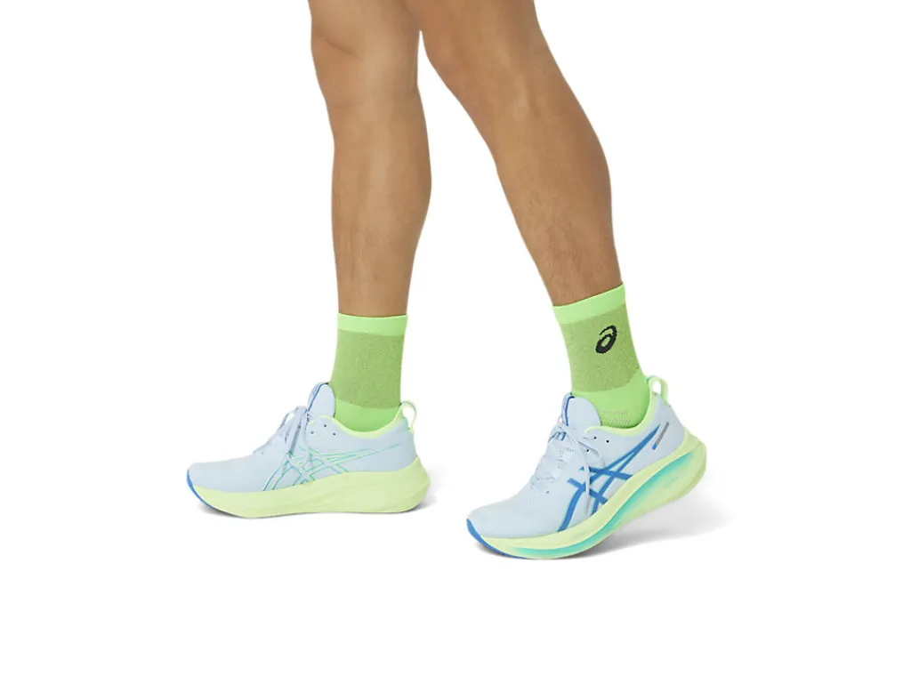 liteshow_run_crew_sock_4-1.webp ASICS Hardlopen | Sokken>LITE-SHOW RUN CREW SOCK Lime Burst