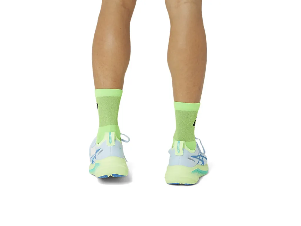liteshow_run_crew_sock_5.webp ASICS Hardlopen | Sokken>LITE-SHOW RUN CREW SOCK Lime Burst