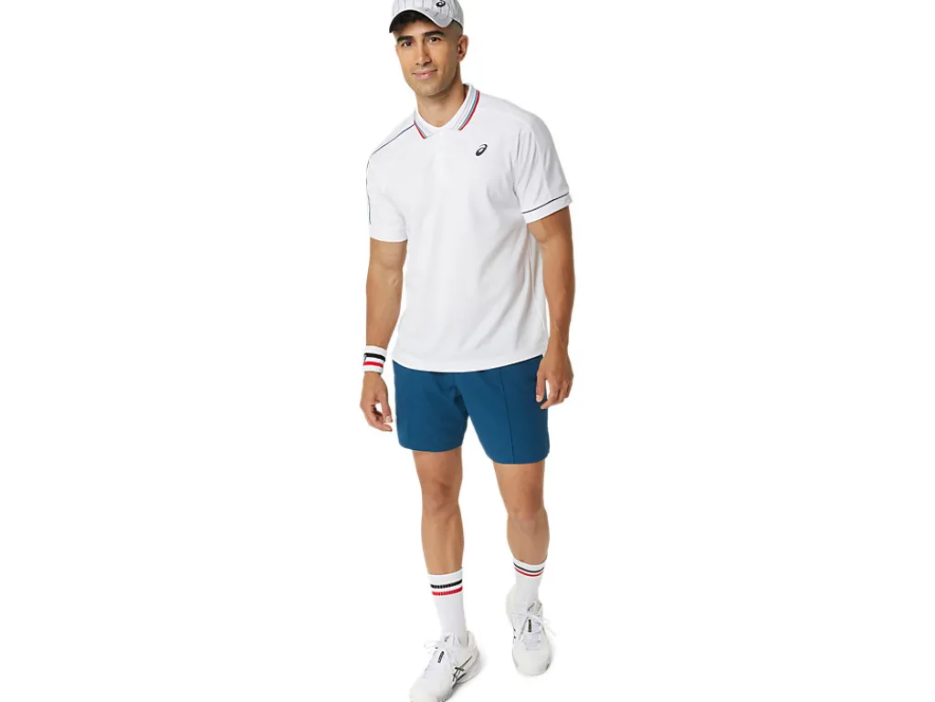men_classic_poloshirt_3.webp ASICS Kleding | Shirts met korte mouwen>MEN CLASSIC POLO-SHIRT Brilliant White