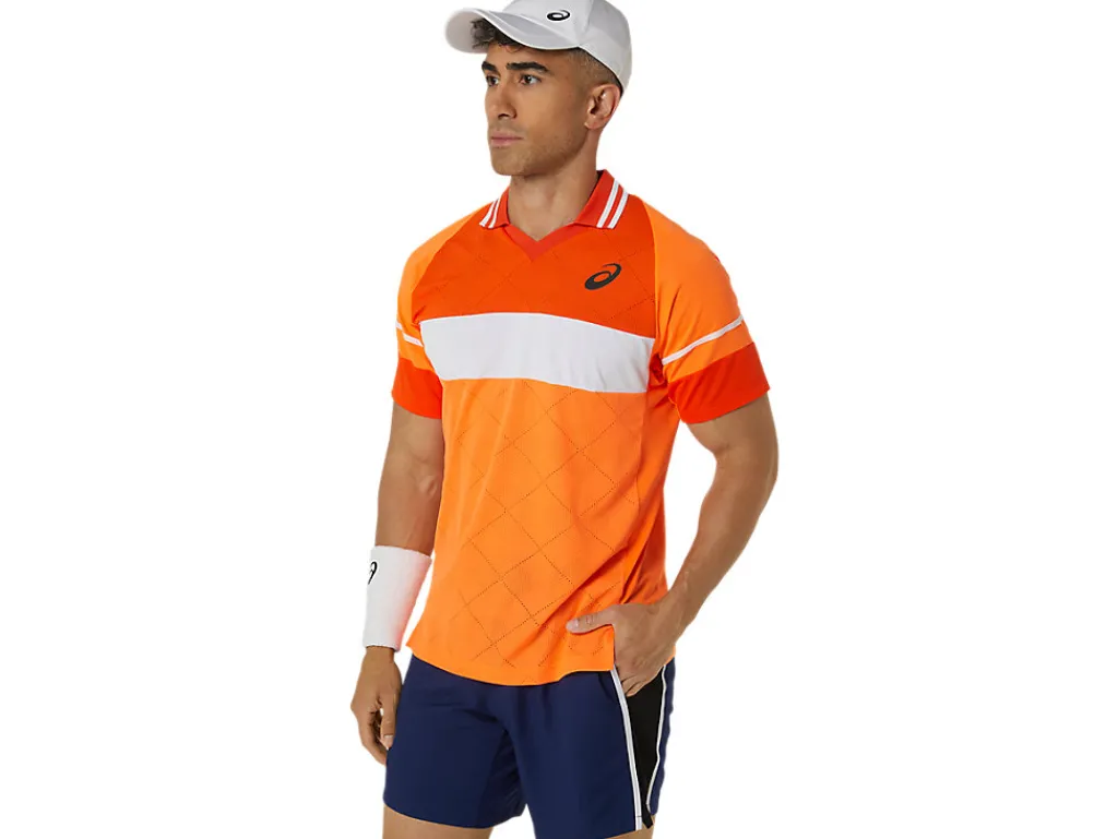 men_match_actibreeze_polo_2.webp ASICS Kleding | Shirts met korte mouwen>MEN MATCH ACTIBREEZE POLO-SHIRT Koi