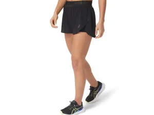 ASICS Kleding | Hardlopen>METARUN SPLIT SHORT Performance Black