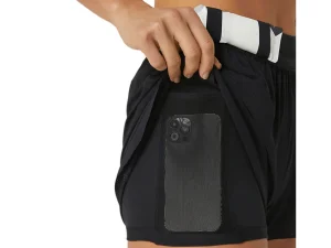 ASICS Kleding | Hardlopen>METARUN SPLIT SHORT Performance Black