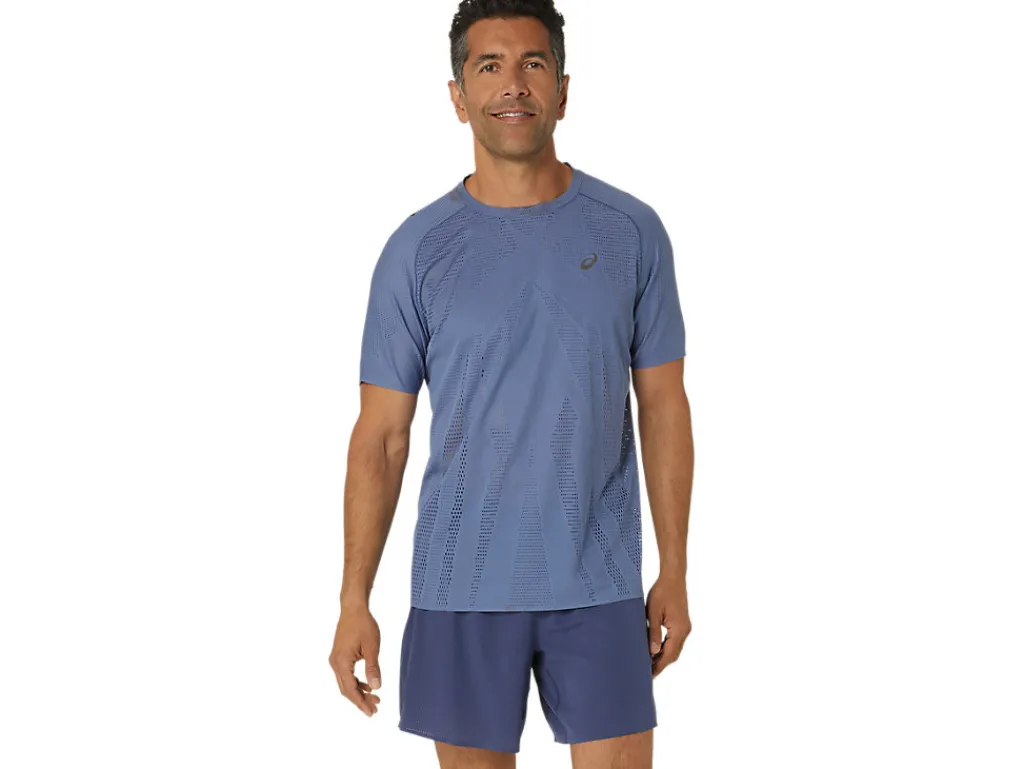 metarun_ss_top_0.webp ASICS Kleding | Hardlopen>METARUN SS TOP Denim Blue
