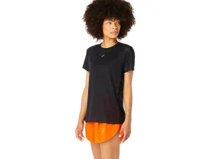 ASICS Kleding | Hardlopen>METARUN SS TOP Performance Black