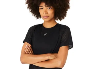 ASICS Kleding | Hardlopen>METARUN SS TOP Performance Black
