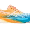 ASICS Run faster | METASPEED™>METASPEED EDGE+ Island Blue/Orange Pop