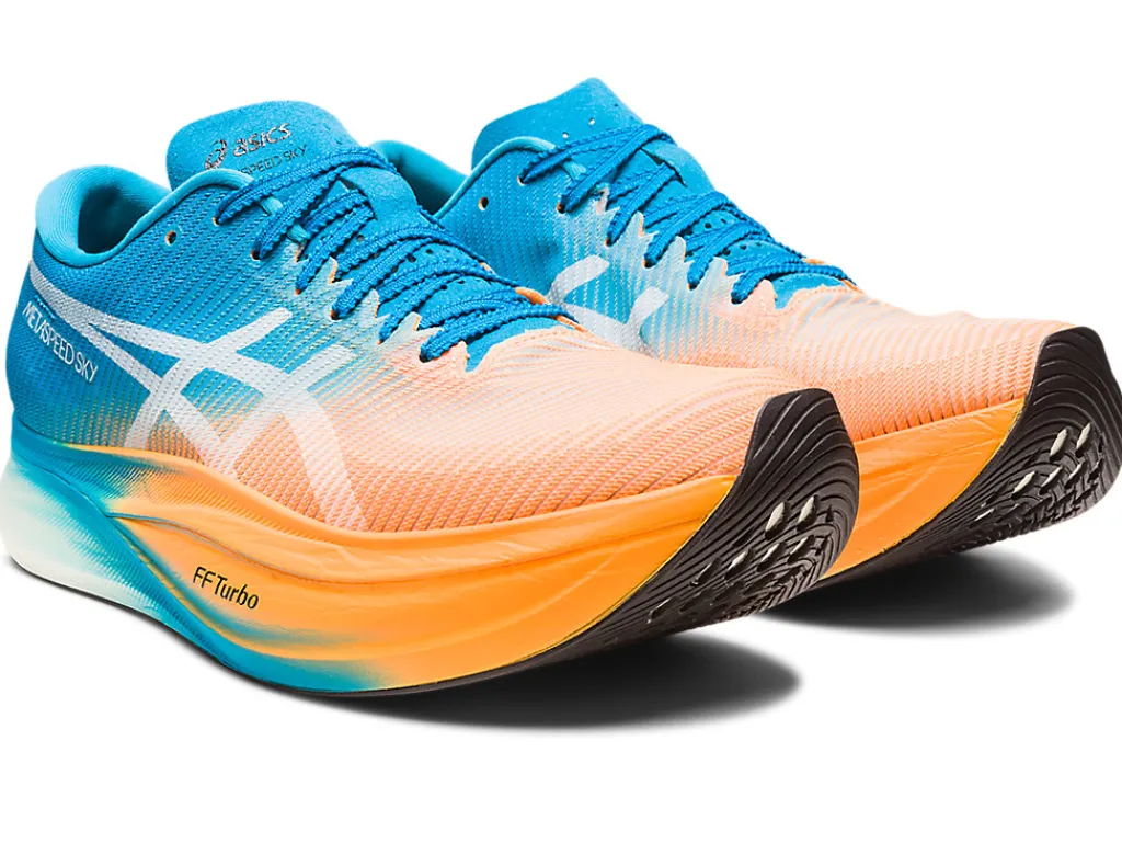 metaspeed_sky_1-3.webp ASICS Run faster | METASPEED™>METASPEED SKY+ Orange Pop/Island Blue