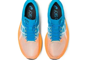 ASICS Run faster | METASPEED™>METASPEED SKY+ Orange Pop/Island Blue