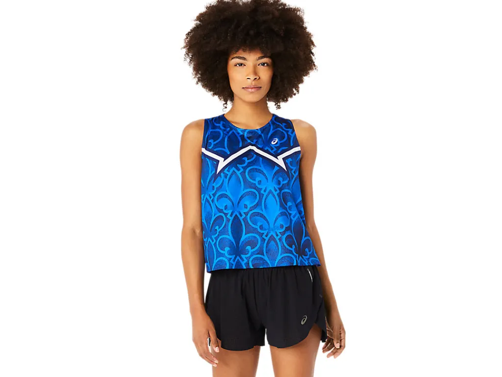 nations_run_tank_0.webp ASICS Kleding | Hardlopen>NATIONS RUN TANK Blue