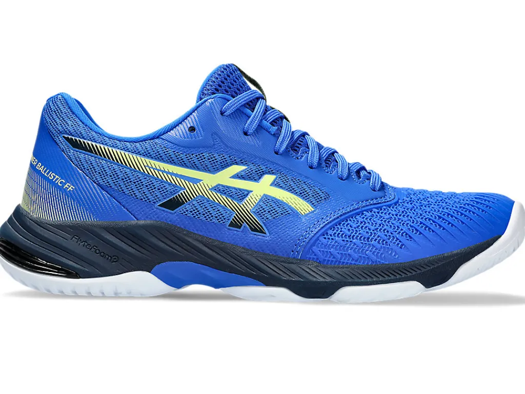 netburner_ballistic_ff__0-2.webp ASICS Netbal | Squash & badminton>NETBURNER BALLISTIC FF 3 Illusion Blue/Glow Yellow