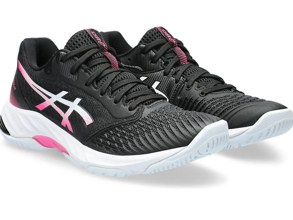 netburner_ballistic_ff__1-3.webp ASICS Netbal | Squash & badminton>NETBURNER BALLISTIC FF 3 Black/Hot Pink