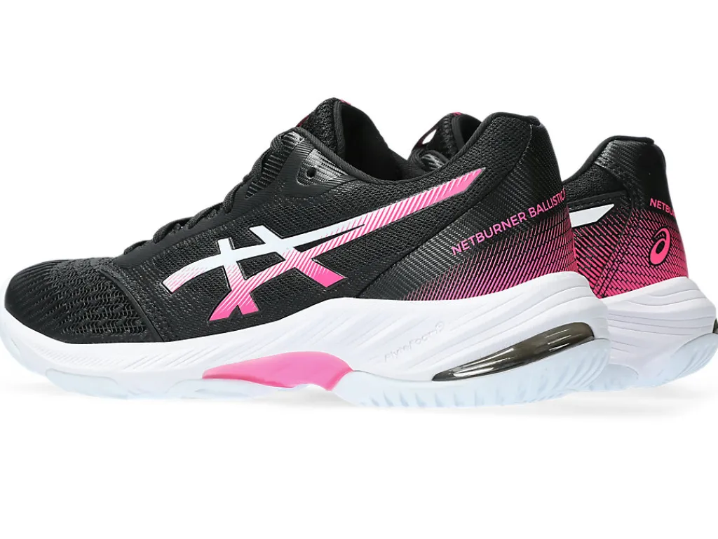 netburner_ballistic_ff__2-3.webp ASICS Netbal | Squash & badminton>NETBURNER BALLISTIC FF 3 Black/Hot Pink
