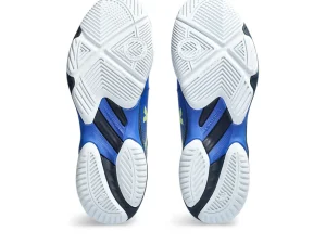 ASICS Netbal | Squash & badminton>NETBURNER BALLISTIC FF 3 Illusion Blue/Glow Yellow