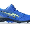 ASICS Netbal | Squash & badminton>NETBURNER BALLISTIC FF MT 3 Illusion Blue/Glow Yellow