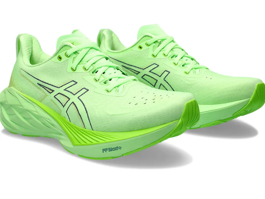 novablast__1-4.webp ASICS NOVABLAST™ | Run faster>NOVABLAST 4 Illuminate Green/Lime Burst