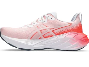 ASICS NOVABLAST™ | Run faster>NOVABLAST 4 White/Sunrise Red
