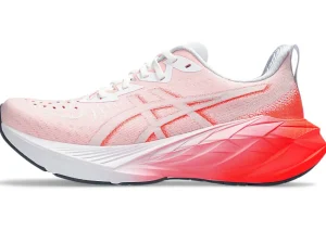 ASICS NOVABLAST™ | Run faster>NOVABLAST 4 White/Sunrise Red