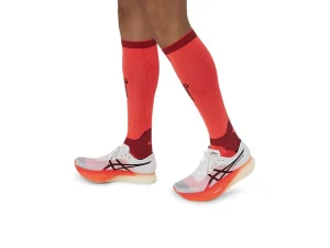 ASICS Hardlopen | Sokken>PERFORMANCE RUN COMPRESSION SOCK Sunrise Red