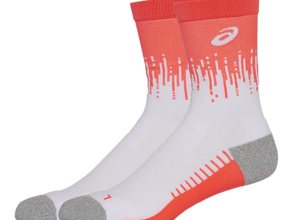 performance_run_sock_crew_1.webp ASICS Sokken | Accessoires>PERFORMANCE RUN SOCK CREW Sunrise Red/Brilliant White