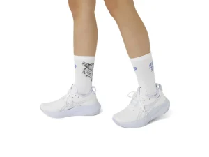 ASICS Hardlopen | Sokken>PERFORMANCE RUN SOCK CREW Brilliant White/Sapphire