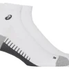 ASICS Hardlopen | Sokken>PERFORMANCE RUN SOCK QUARTER Brilliant White