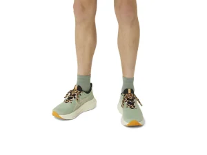 ASICS Hardlopen | Sokken>PERFORMANCE RUN SOCK QUARTER Dark Jade/Fellow Yellow