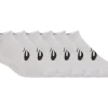 ASICS Hardlopen | Sokken>6PPK INVISIBLE SOCK Brilliant White