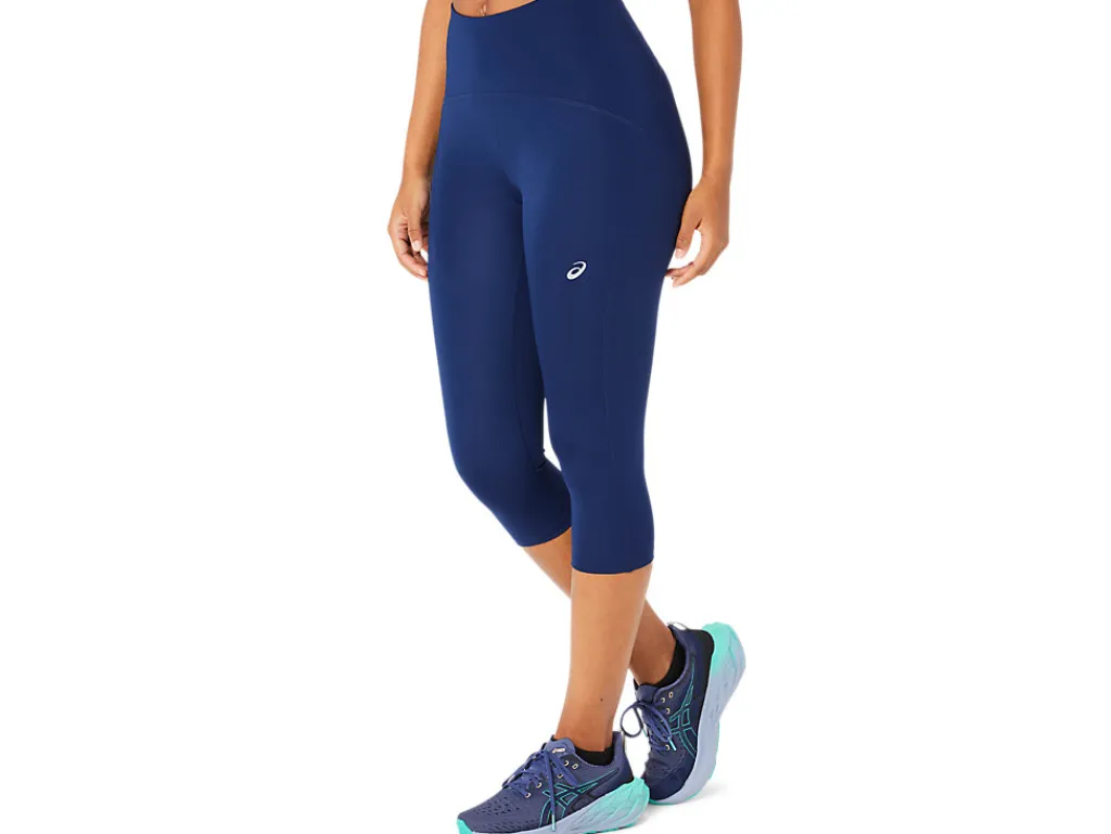 road_high_waist_capri_tig_2-1.webp ASICS Kleding | Hardlopen>ROAD HIGH WAIST CAPRI TIGHT Blue Expanse