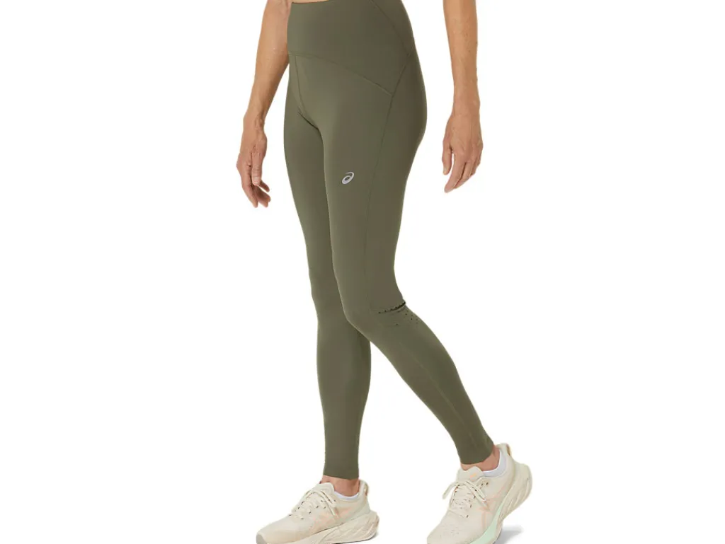 road_high_waist_tight_2-2.webp ASICS Kleding | Hardlopen>ROAD HIGH WAIST TIGHT Mantle Green