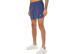 ASICS Kleding | Hardlopen>ROAD 5IN SHORT Thunder Blue