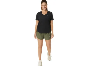 ASICS Kleding | Hardlopen>ROAD 3.5IN SHORT Mantle Green