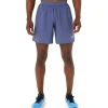 ASICS Kleding | Shorts>ROAD 2-N-1 7IN SHORT Thunder Blue/Denim Blue