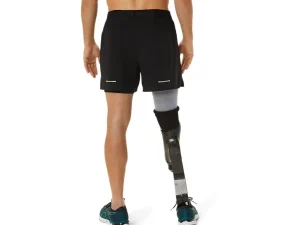 ASICS Kleding | Hardlopen>ROAD 2-N-1 5IN SHORT Performance Black