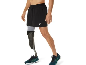 ASICS Kleding | Hardlopen>ROAD 2-N-1 5IN SHORT Performance Black